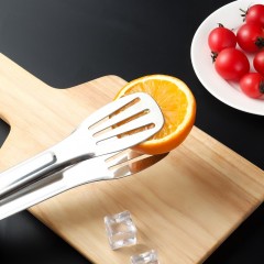 拜杰（Baijie）304多功能食品夹蛋糕夹牛排夹烧烤面包夹厨房烘焙夹子